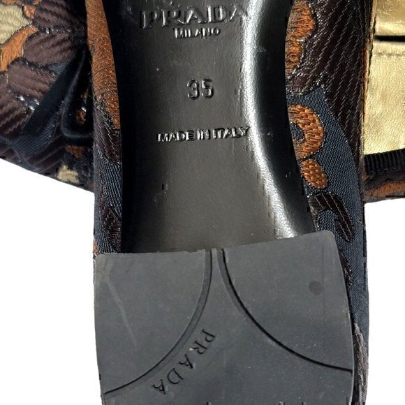 Prada Brocade Ballet Flats - Picture 10 of 10